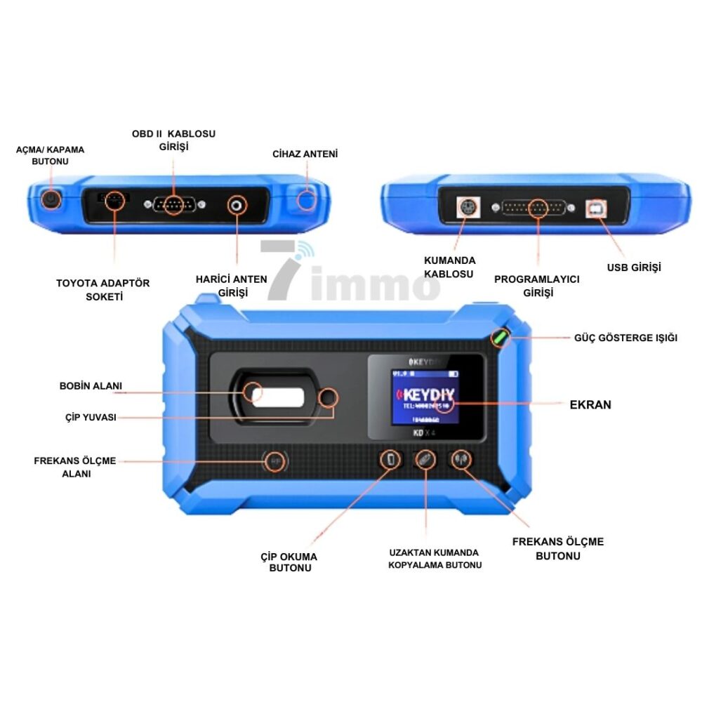 KD-X4 Remote & Chip Copying – Manufacturing – Programming Device - Image 4