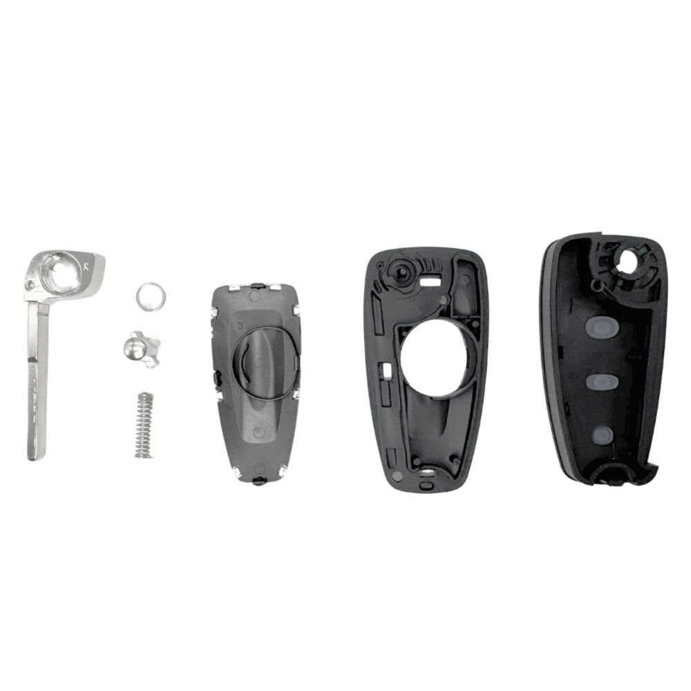 Ford New Focus/Fiesta 3 Button Flip Key Shell - Image 3