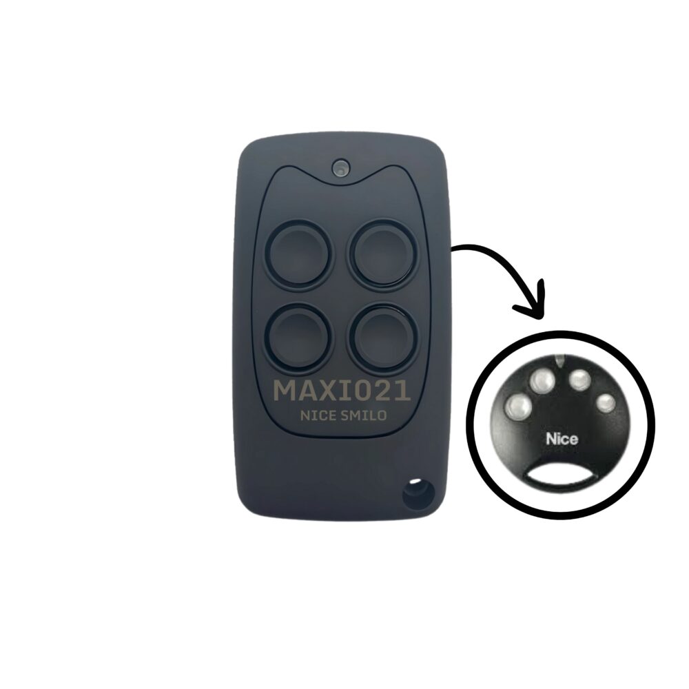 Maxi 4 Button Rolling Remote - Nice Smilo