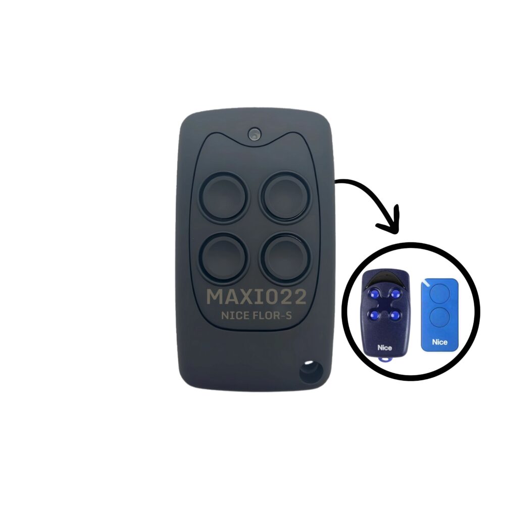 Maxi 4 Button Rolling Remote - Nice Flor-S