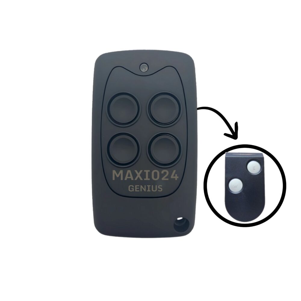 Maxi 4 Button Rolling Remote - Genius