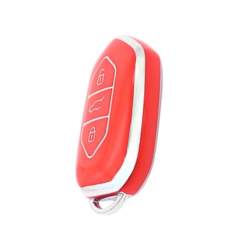 Silver Kırmızı Silikon Kılıf Togg Smart 3 Buton