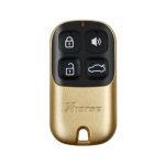 Xhorse Wired Yellow 4-Button Car Remote - XKXH02EN