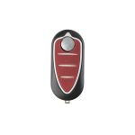 Alfa Romeo 3 Buttons Red Flip Remote Key Shell