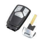 Audi New A4 3 Buttons Smart Key Shell - Image 3