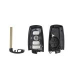 Bmw F Series 4 Buttons Smart Remote Key Shell - Red - Image 3