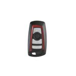 Bmw F Series 4 Buttons Smart Remote Key Shell - Red