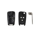 Chevrolet 3 Button Flip Remote Key Shell - Image 2