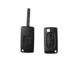 Citroen 2 Button Flip Remote Key Shell - With Battery Holder - Image 2
