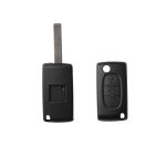 Citroen 3 Button Key Shell Light Button - With Battery Holder - Image 2
