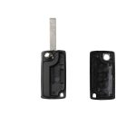 Citroen 3 Button Flip Key Shell - Without Battery Holder - Image 3