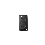 Citroen 3 Button Flip Key Shell - Without Battery Holder