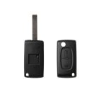 Citroen 2 Button Flip Key Shell - Without Battery Holder - Image 2