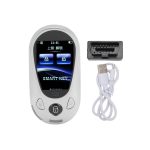 Mercedes Oval Type Screen Smart Key - Gray - Image 4