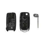 Fiat Egea/Tipo 3 Button Flip Key Shell - Image 2