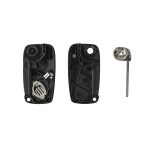 Fiat Fiorino 3 Buton Flip Key Shell - Image 2