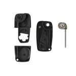 Fiat Ducato/Fiorino 3 Button Flip Key Shell - Battery Plug Type - Image 3