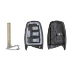 Hyundai  Santa Fe-3 Button Smart Key Shell - Image 2