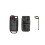 Mercedes 1 Button Flip Key Shell - Image 2