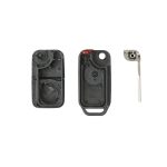 Mercedes  1 Button Flip Key Shell-HU64 - Image 2