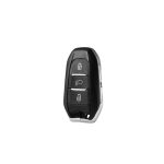 Peugeot Wide Board 3 Button Smart Key with Headlight Button