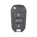 PEUGEUT 308/301/508 ID46 HITAG 2 LUGGAGE 3 BUTTON FLIP REMOTE AFTER MARKET