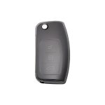 Anthracite Silicon TPU Case Ford Fiesta/Focus Flip 3 Buttons - Image 3