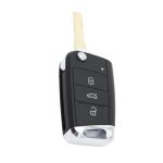 Volkswagen MQB Flip Keyless 3-Button 434MHz Remote Production – HU66 - Image 2