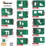 Xhorse MQB Adapter Set 13 Pcs - XDNPM3GL
