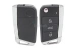 VW Golf 7 Flip Key Shell Gray - Image 3