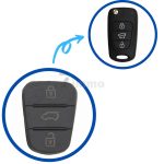 Hyundai i30 3 Button - Button Rubber