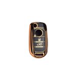 Gold Black Silicone Case Fiat Egea