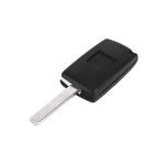Peugeot 3 Button Flip Key Shell With Battery Holder - Image 3