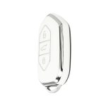 Silver / White Silicone Case for Togg Smart 3-Button Key