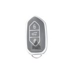 Silver / Gray Silicone Case for Togg Smart 3-Button Key - Image 4