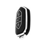 Silver / Black Silicone Case for Togg Smart 3-Button Key