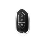 Silver / Black Silicone Case for Togg Smart 3-Button Key - Image 4