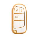 Gold/White Silicone Case FCA Smart