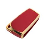 Gold/Red Silicone Case Toyota Corolla Flip Key - Image 2