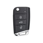 VW Golf 7 Flip Key Case – HU162 with Key