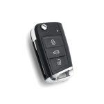 VW Golf 7 Flip Key Case – HU162 with Key - Image 3