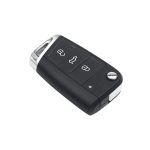 VW Golf 7 Flip Key Case – HU162 with Key - Image 2