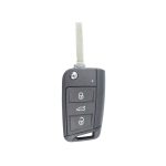 VW Golf 7 Flip Key Case Black – HU162 with Key - Image 3