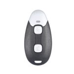 Vespa 2-Button Gray Key Shell