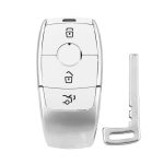 Mercedes FBS4 Type 3-Button Smart Key Fob – White