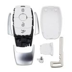 Mercedes FBS4 Type 3-Button Smart Key Fob – White - Image 2