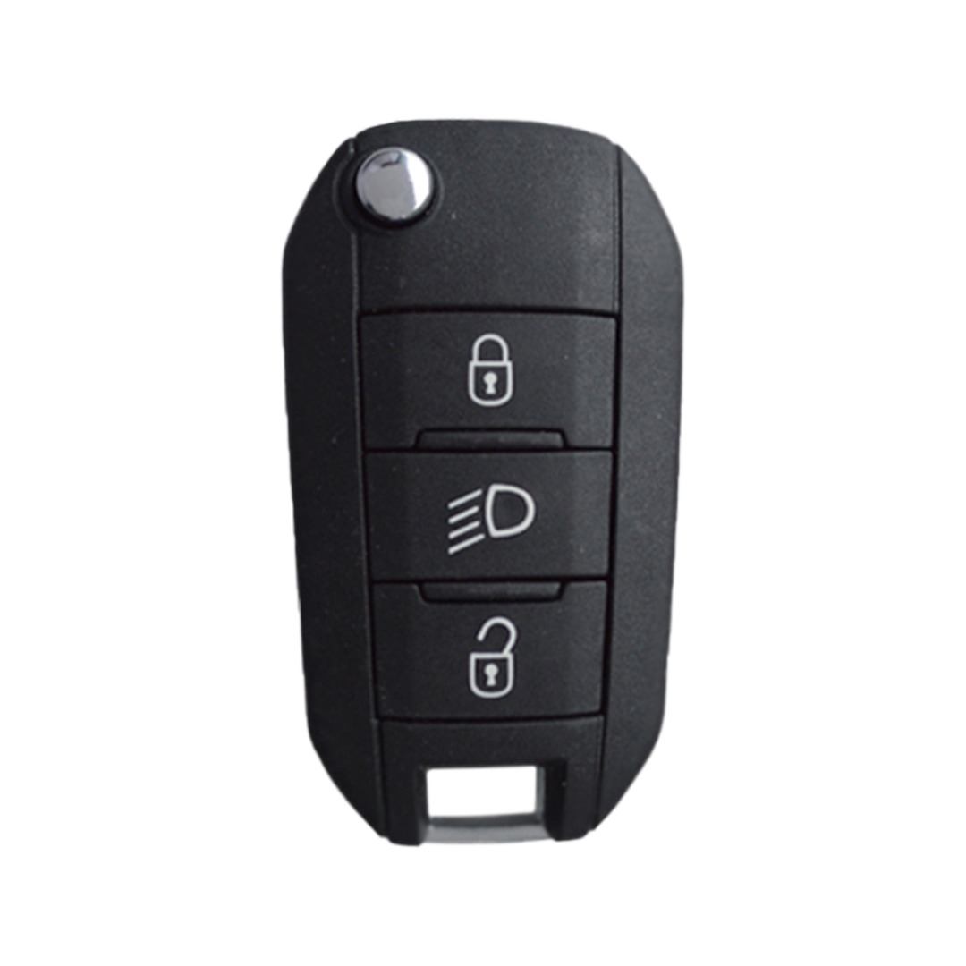PG042 Peugeot 301/308/508 Hitag AES VA2 Remote Key with Far Buttons, 3 Buttons, 434 MHz – Replacement Key - Image 1