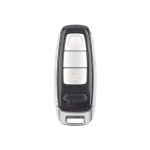 Audi C8 Body 2018+ 3 Button Smart Key Shell - Grey