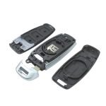 Audi C8 Body 2018+ 3 Button Smart Key Shell - Grey - Image 3