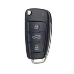 Audi A6/Q7 New Type 3 Button Flip Key Shell